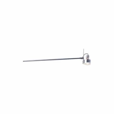 JESCO LIGHTING GROUP Low Voltage Series 135 With Periscope From 22-32 in. Fixed Mount- Aluminum Spot ALFP135-ALCH